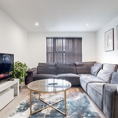 Ebra Stays - Choice Of 2 Or 3 Individual Beds - Luxury New Build Apartment ✪ City Centre, Digbeth ✓ Smart Tv'S & Large Corner Sofa - Birmingam Exterior foto