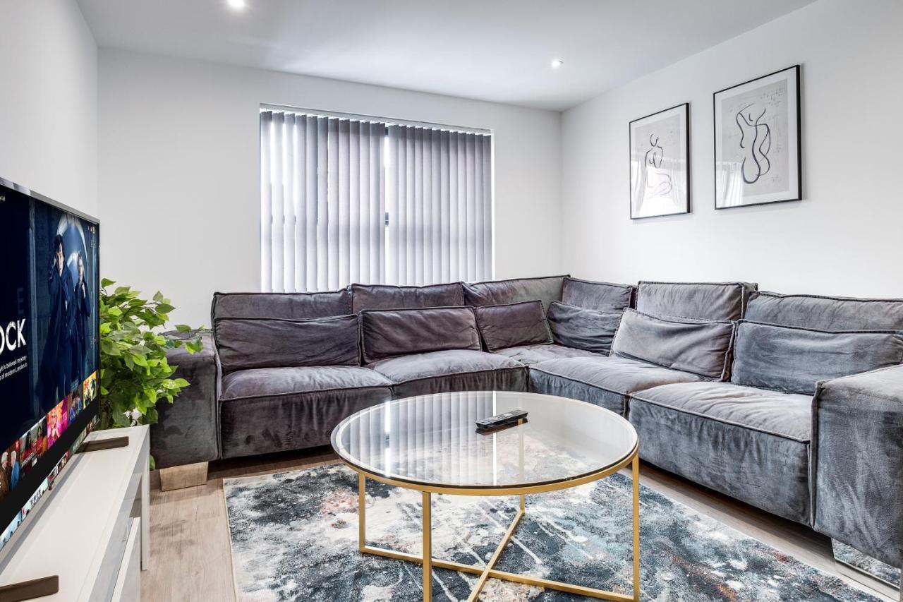 Ebra Stays - Choice Of 2 Or 3 Individual Beds - Luxury New Build Apartment ✪ City Centre, Digbeth ✓ Smart Tv'S & Large Corner Sofa - Birmingam Exterior foto