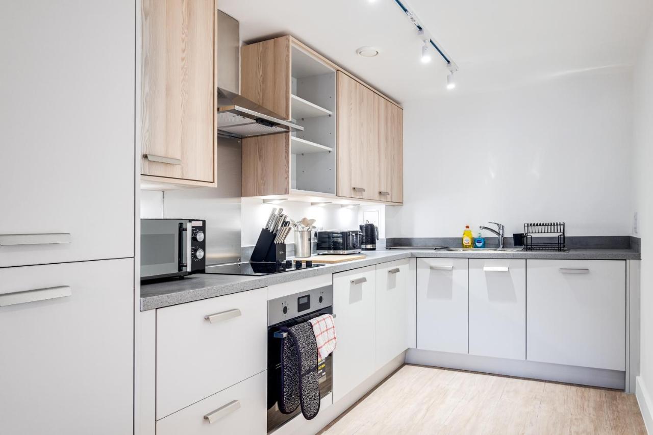 Ebra Stays - Choice Of 2 Or 3 Individual Beds - Luxury New Build Apartment ✪ City Centre, Digbeth ✓ Smart Tv'S & Large Corner Sofa - Birmingam Exterior foto