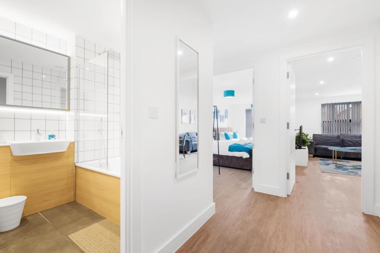 Ebra Stays - Choice Of 2 Or 3 Individual Beds - Luxury New Build Apartment ✪ City Centre, Digbeth ✓ Smart Tv'S & Large Corner Sofa - Birmingam Exterior foto