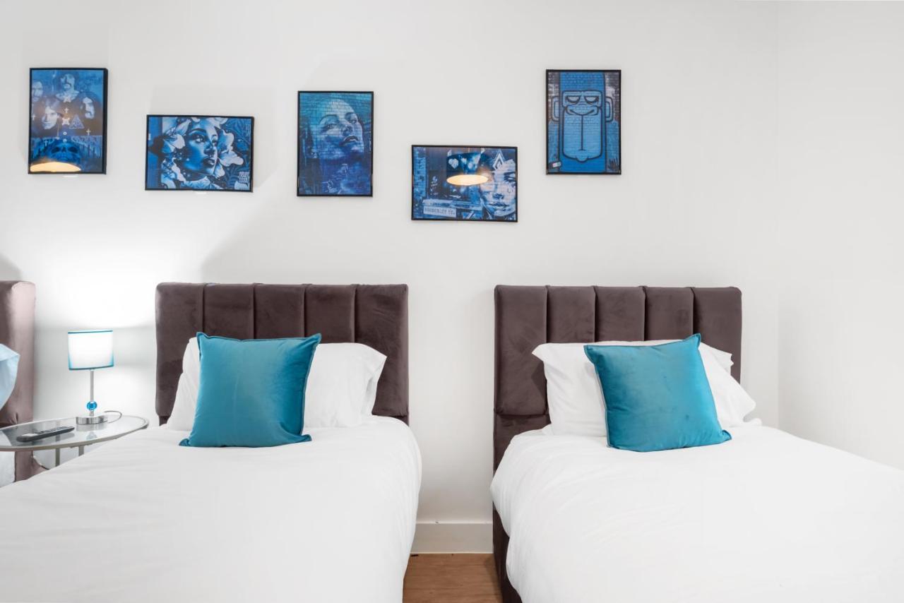 Ebra Stays - Choice Of 2 Or 3 Individual Beds - Luxury New Build Apartment ✪ City Centre, Digbeth ✓ Smart Tv'S & Large Corner Sofa - Birmingam Exterior foto